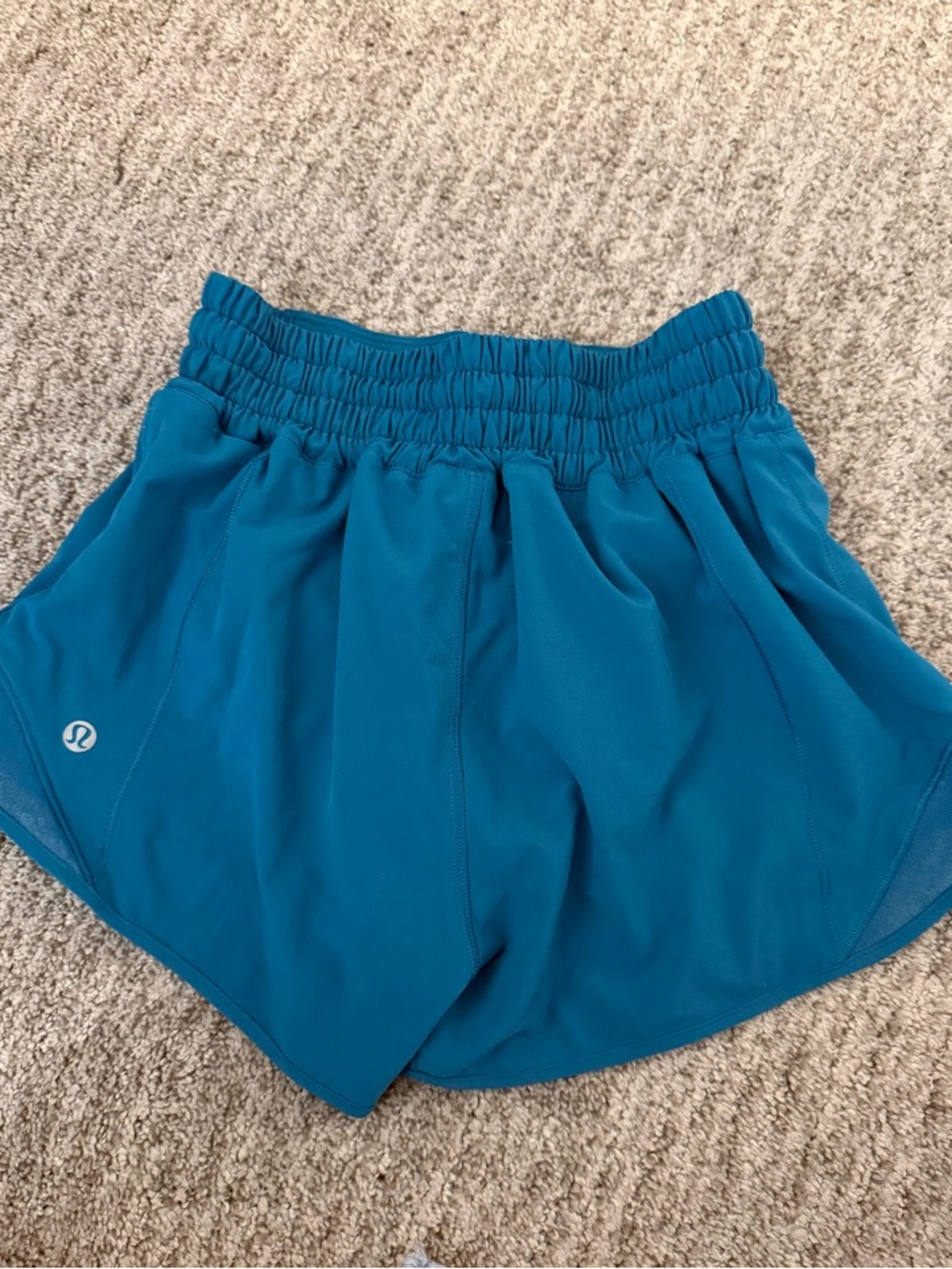 lululemon athletica Women's blue hotty hot shorts